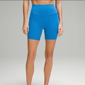 Lululemon 6 inch align bike shorts
